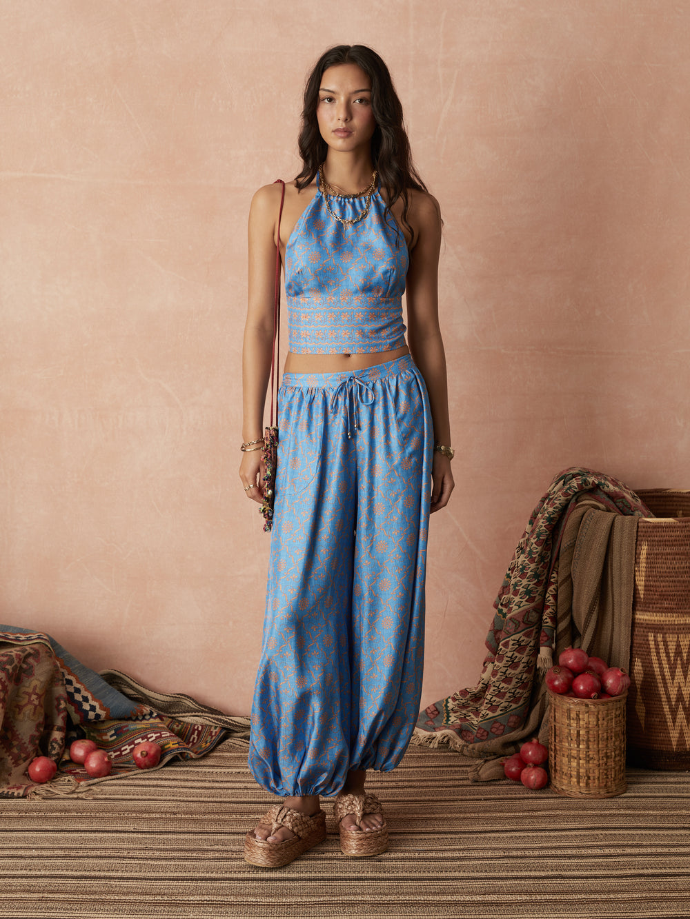 serin silk balloon pant
