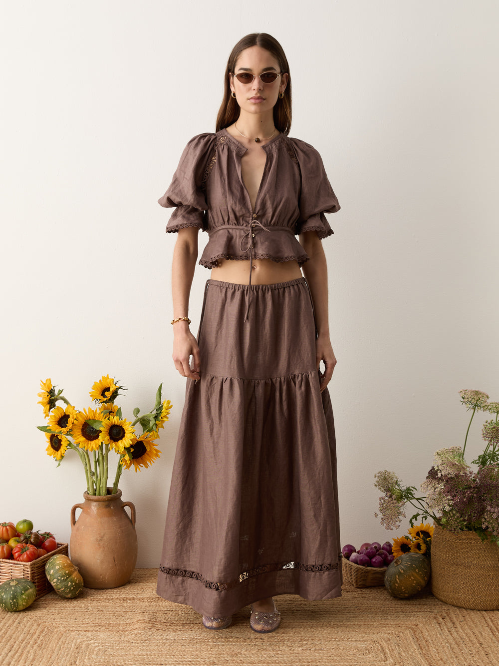 myra maxi skirt | Boteh