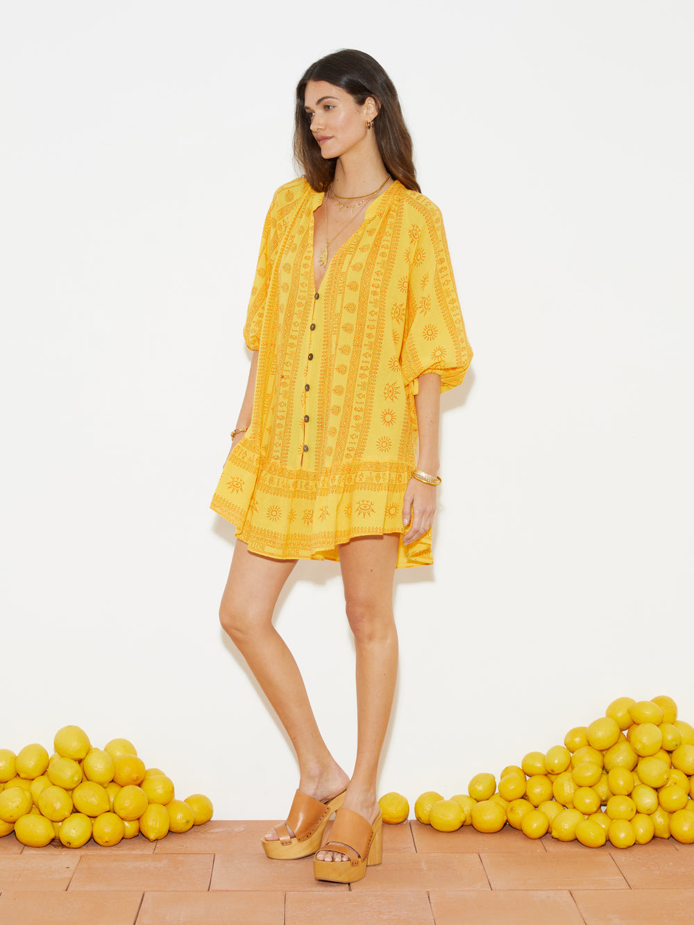 Rhapsody La Ponche Frill Dress | Boteh