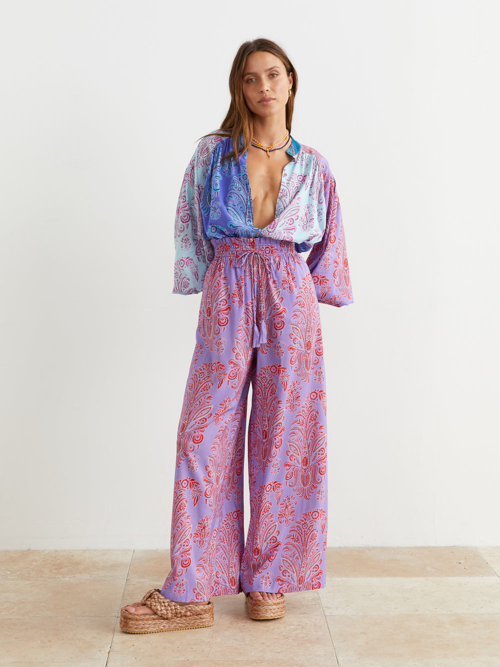Wallpaper Swing Wide Leg Pant