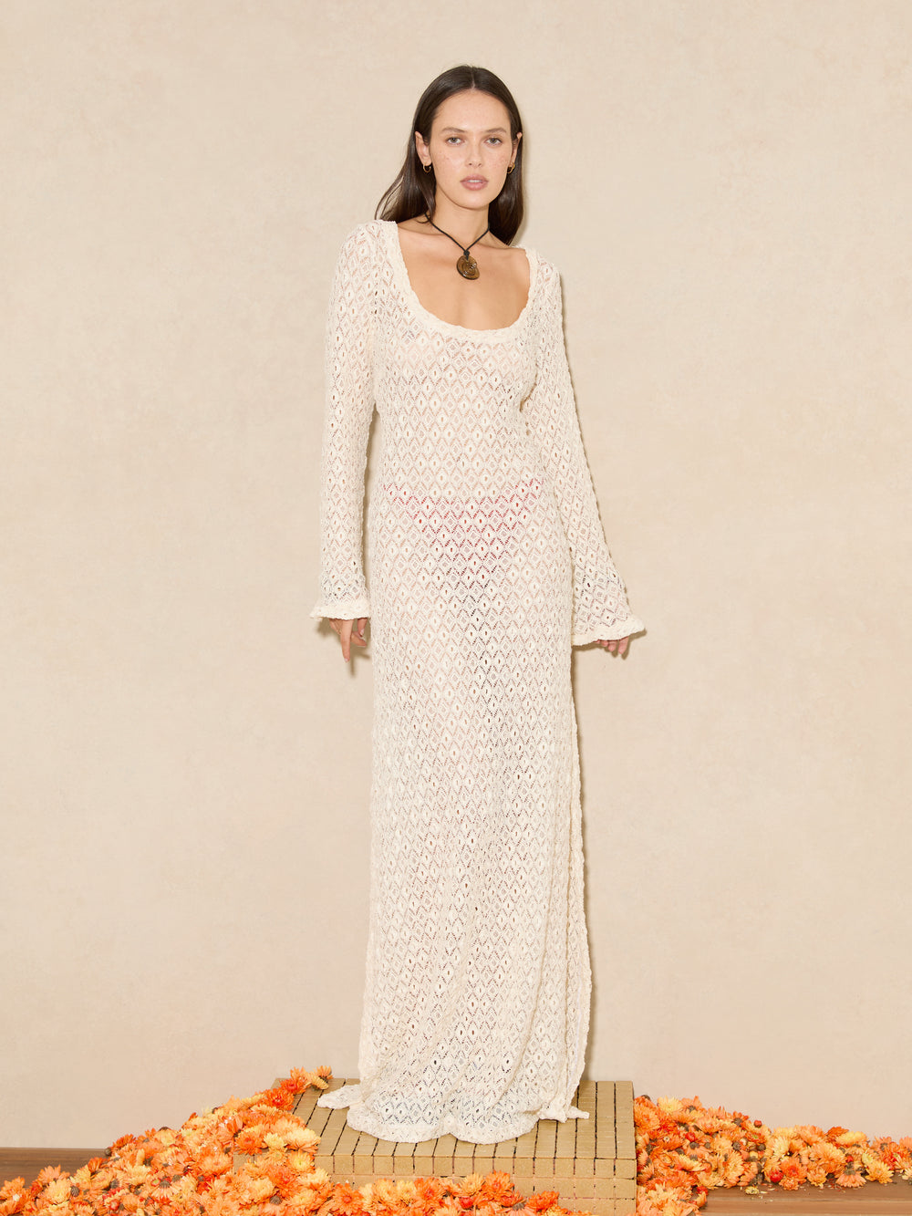 Chablis Cloque Lace Dress | Boteh