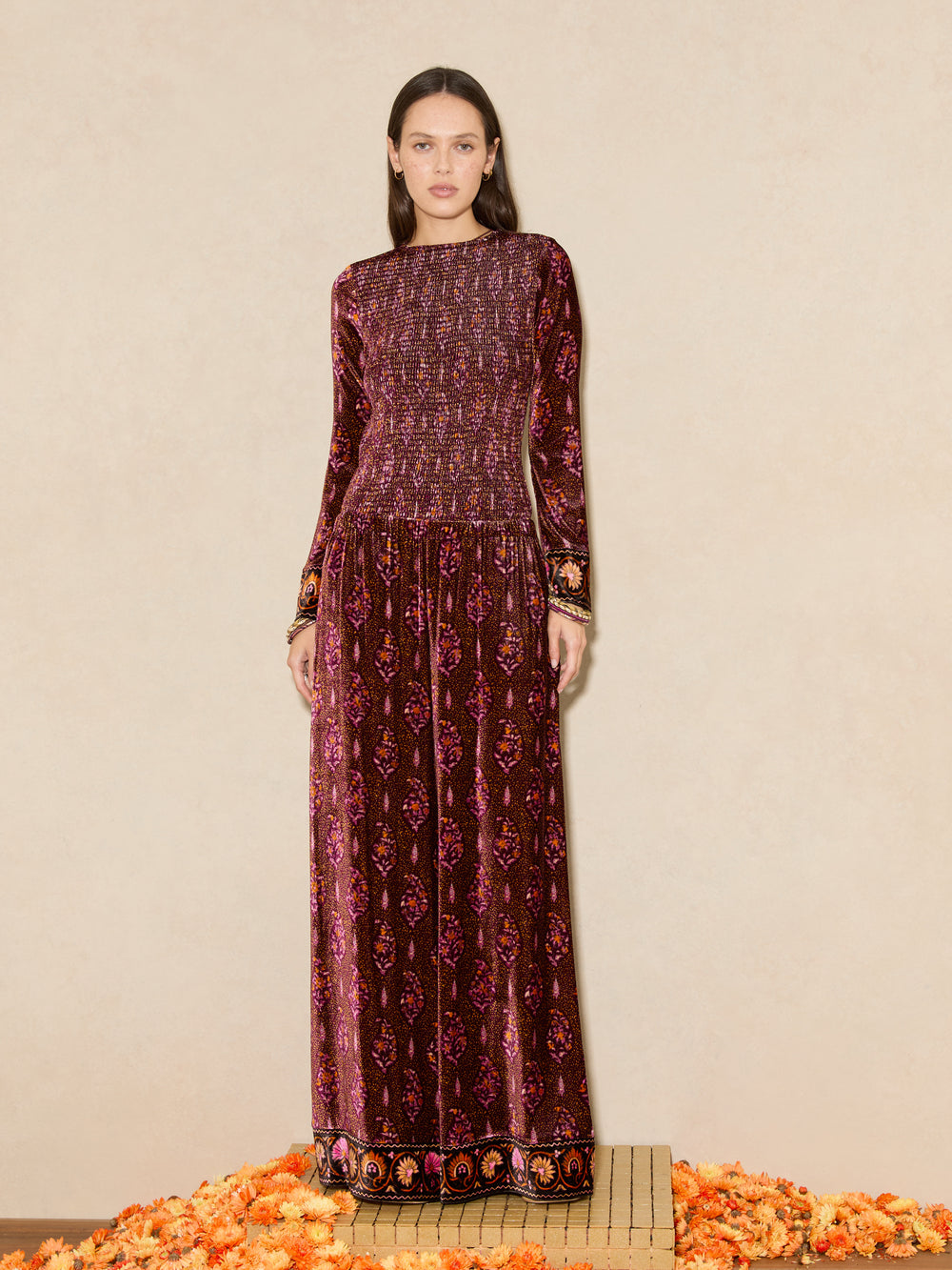 Rivoli Shirred Top | Boteh