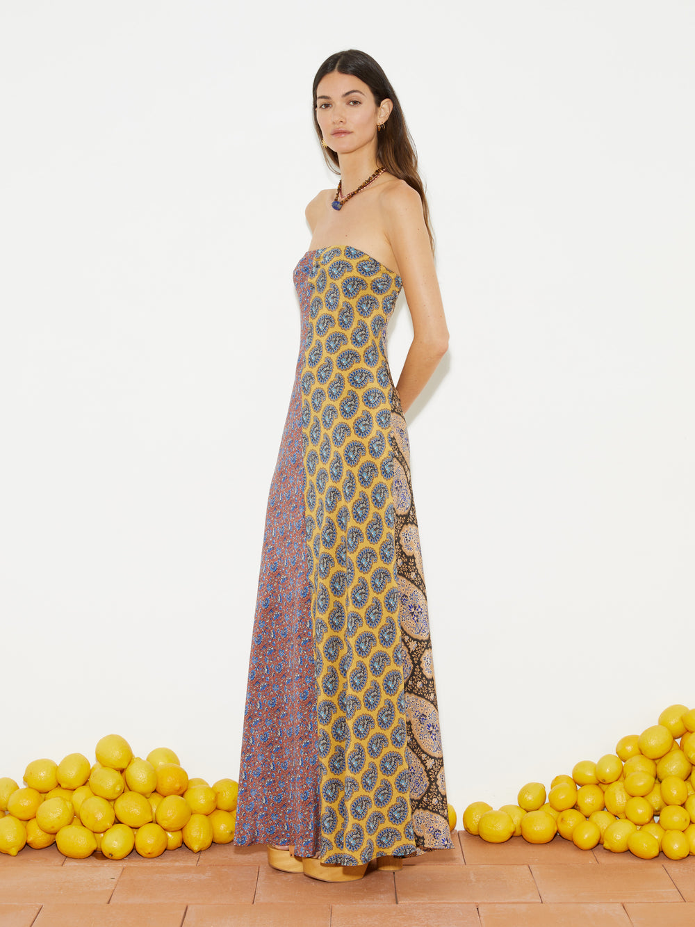 Pietro Silk Maxi Dress