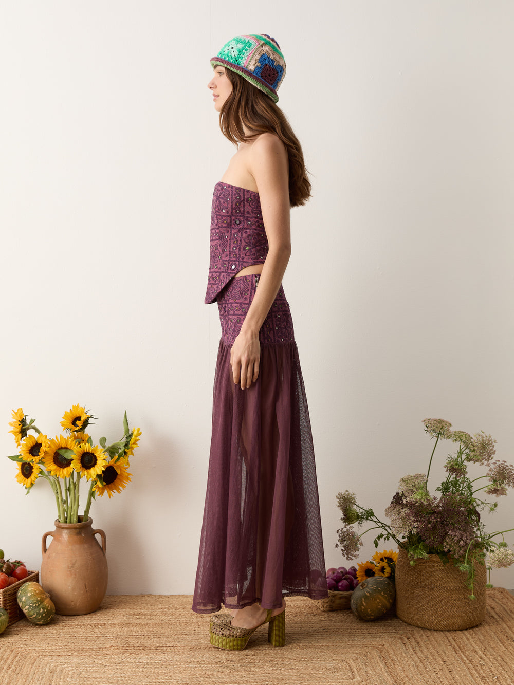 folkora embellished bodice | Boteh