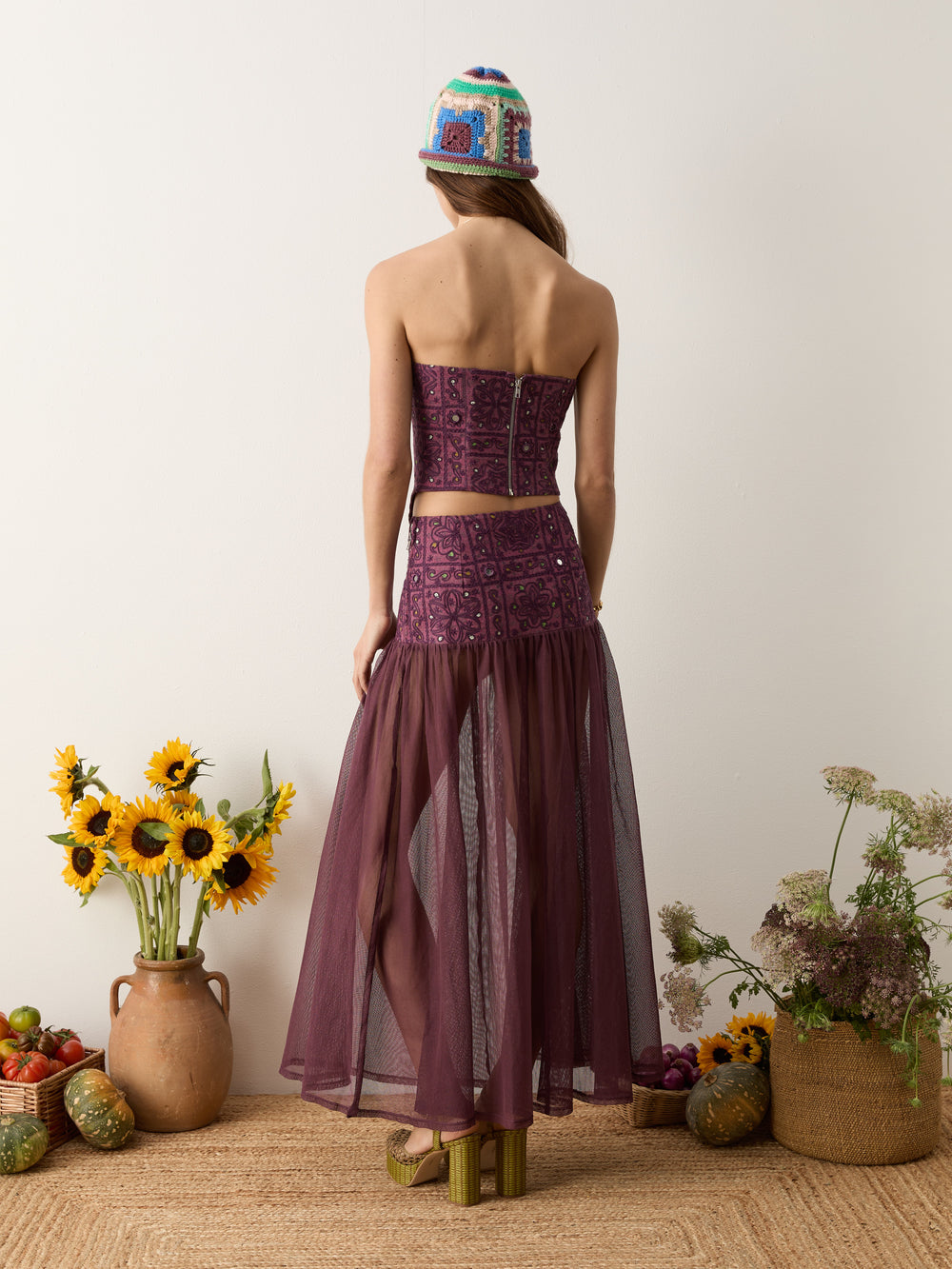 folkora embellished bodice | Boteh