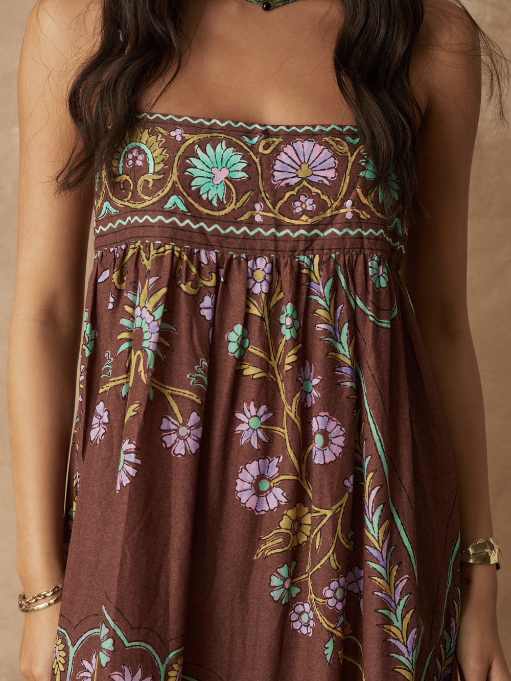 darjeeling maxi bodice dress | Boteh