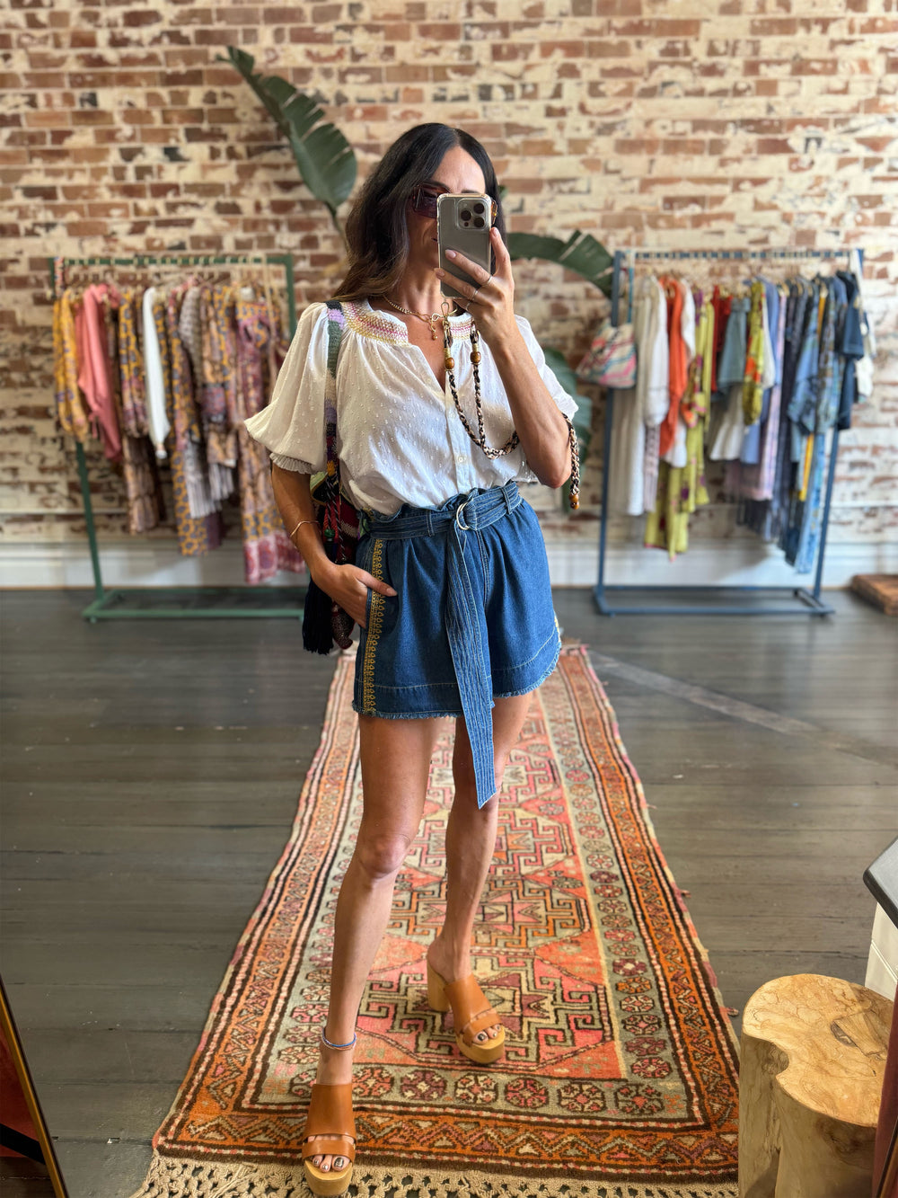 septime short w belt | Boteh