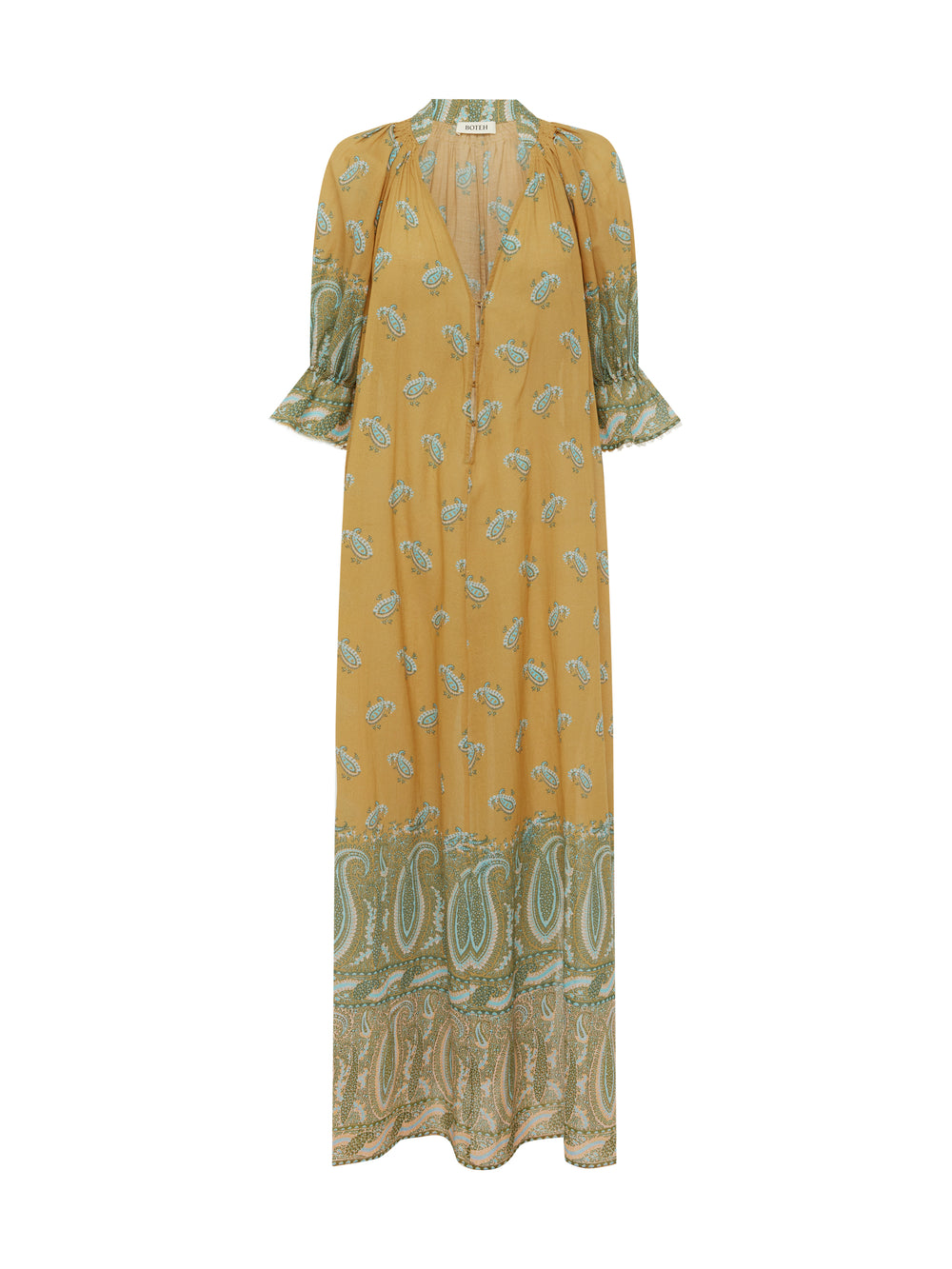 Lucent Maxi Smock Dress | Boteh