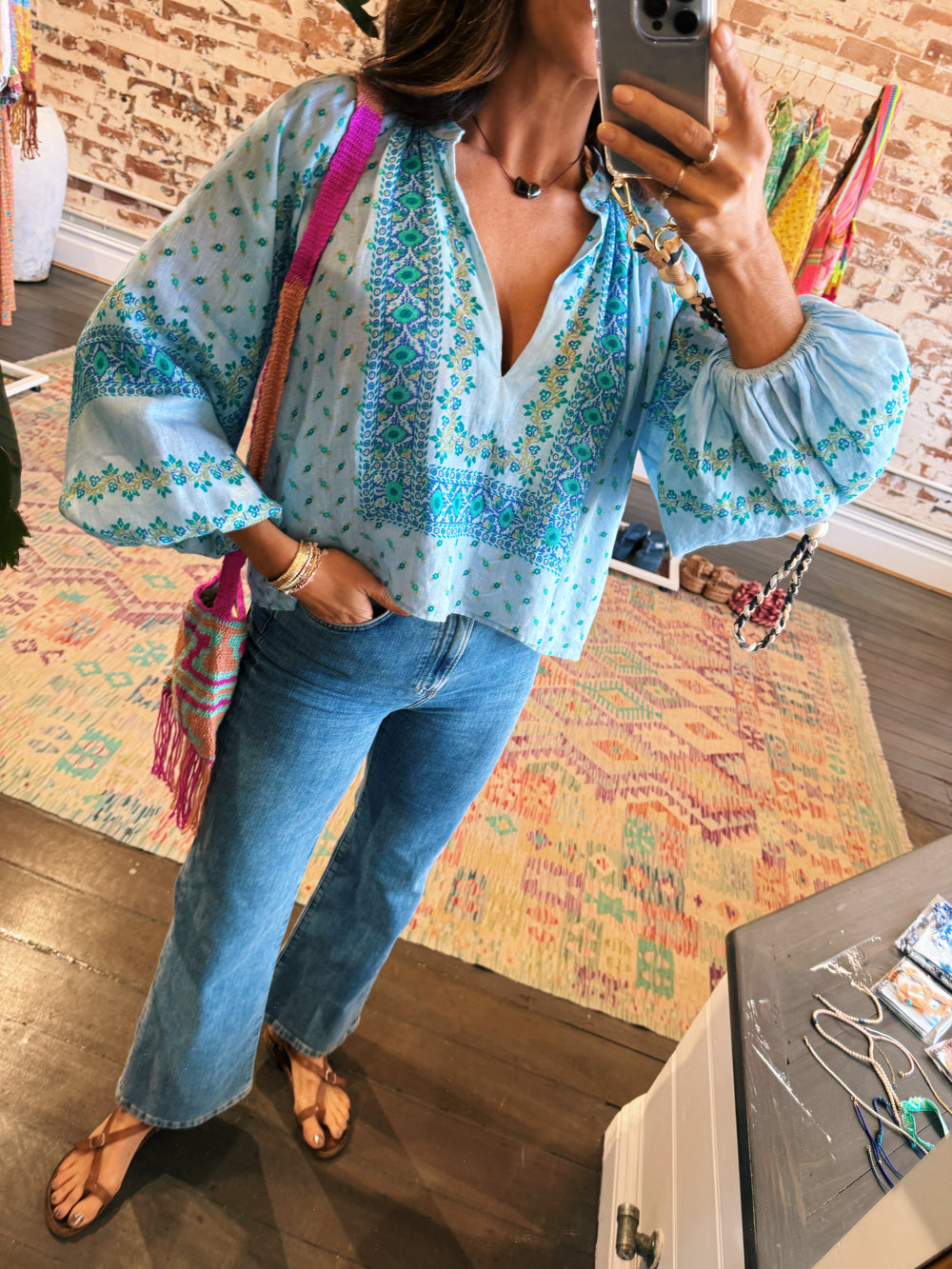 Bon Bon Smock Blouse | Boteh