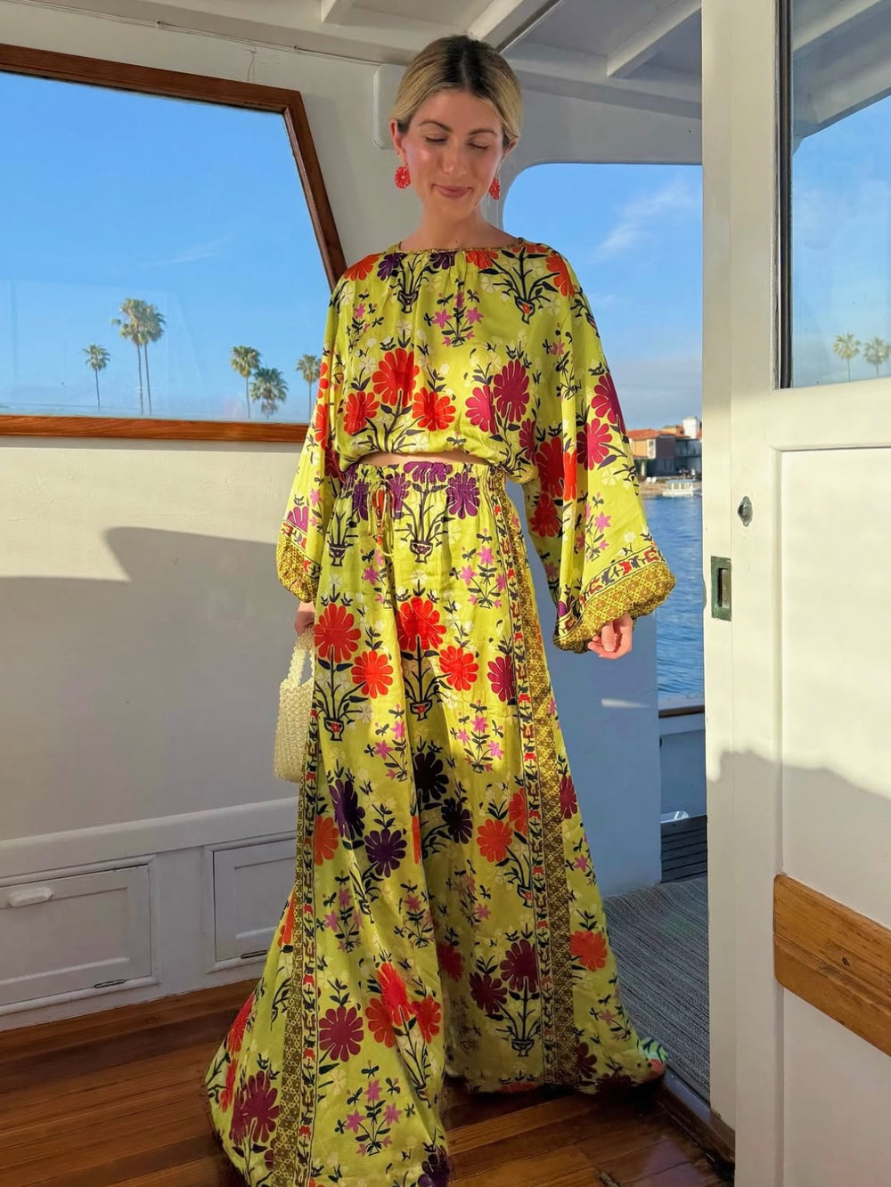 Eden Wide Leg Pant | Boteh