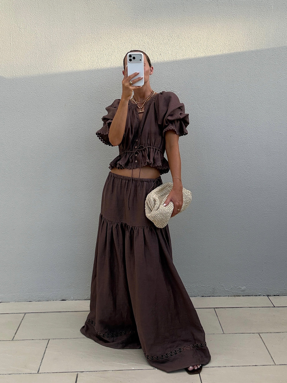 myra crop blouse | Boteh