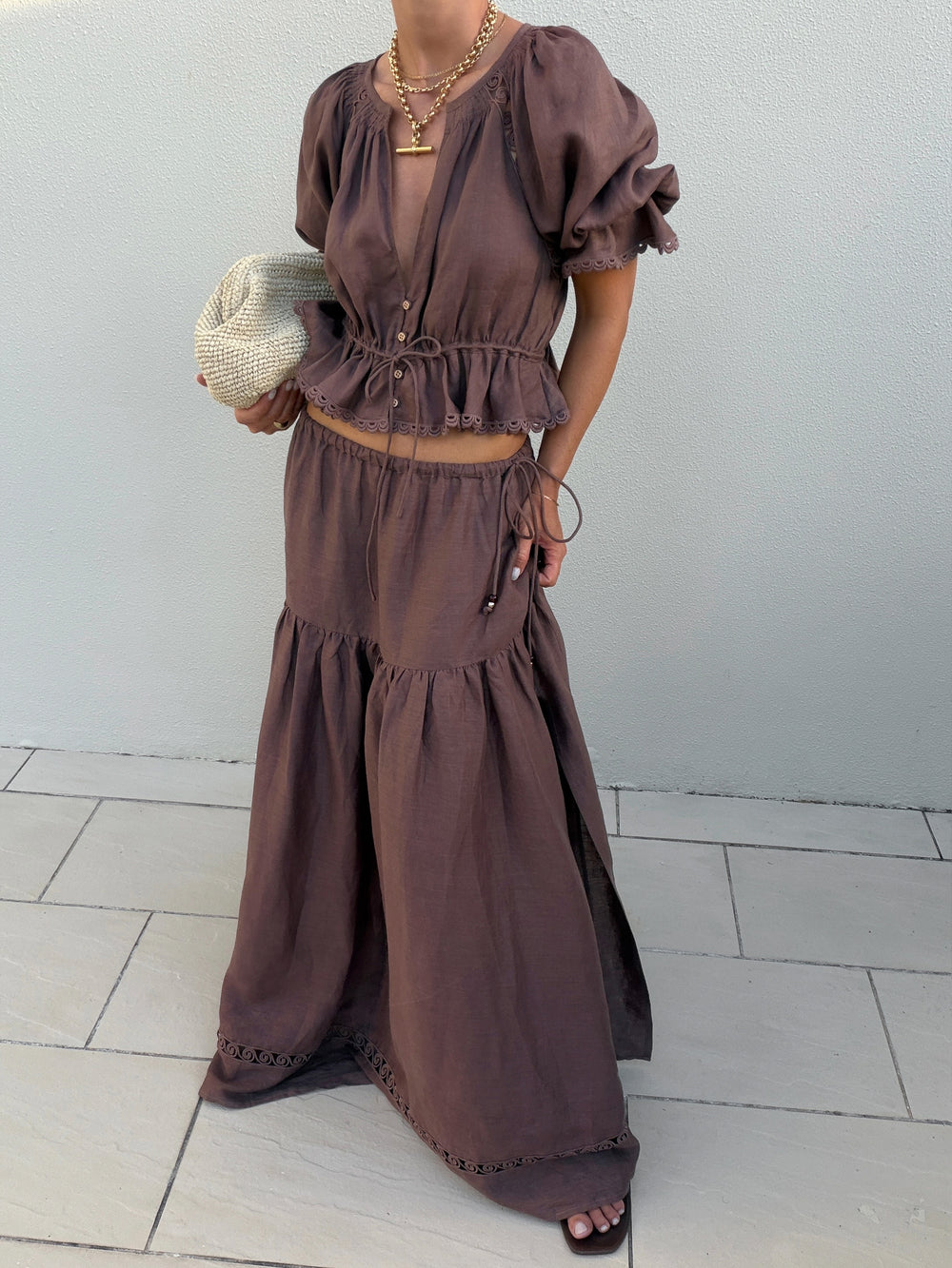 myra crop blouse | Boteh