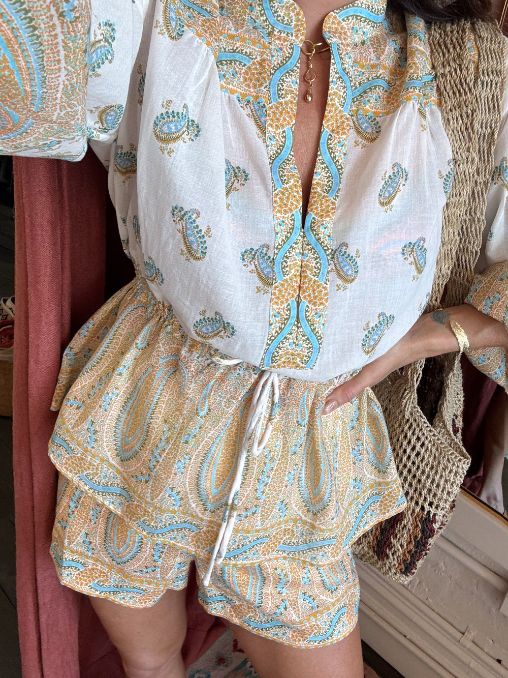 Jardin Smock Shirt | Boteh