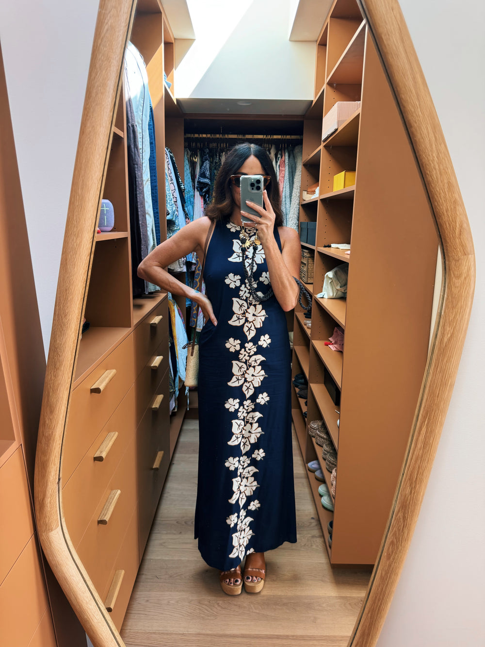 palmetto column maxi dress