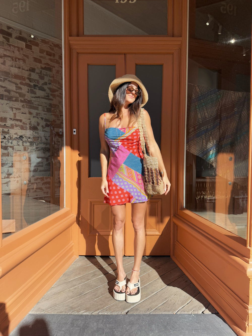 Rani Silk Bias Mini Dress