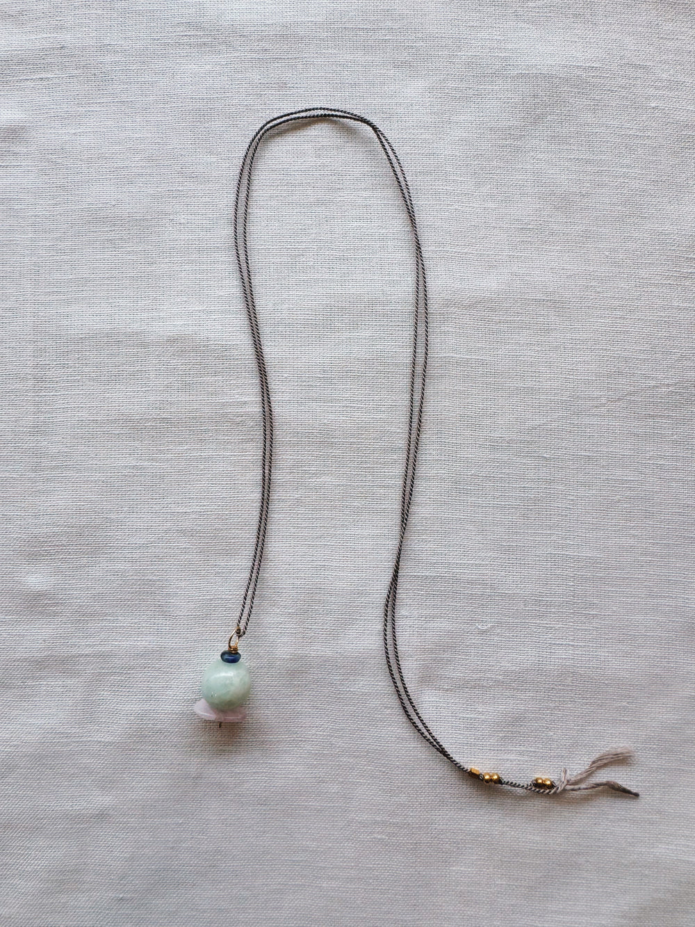 athena & co st. tropez necklace jade rose | Boteh