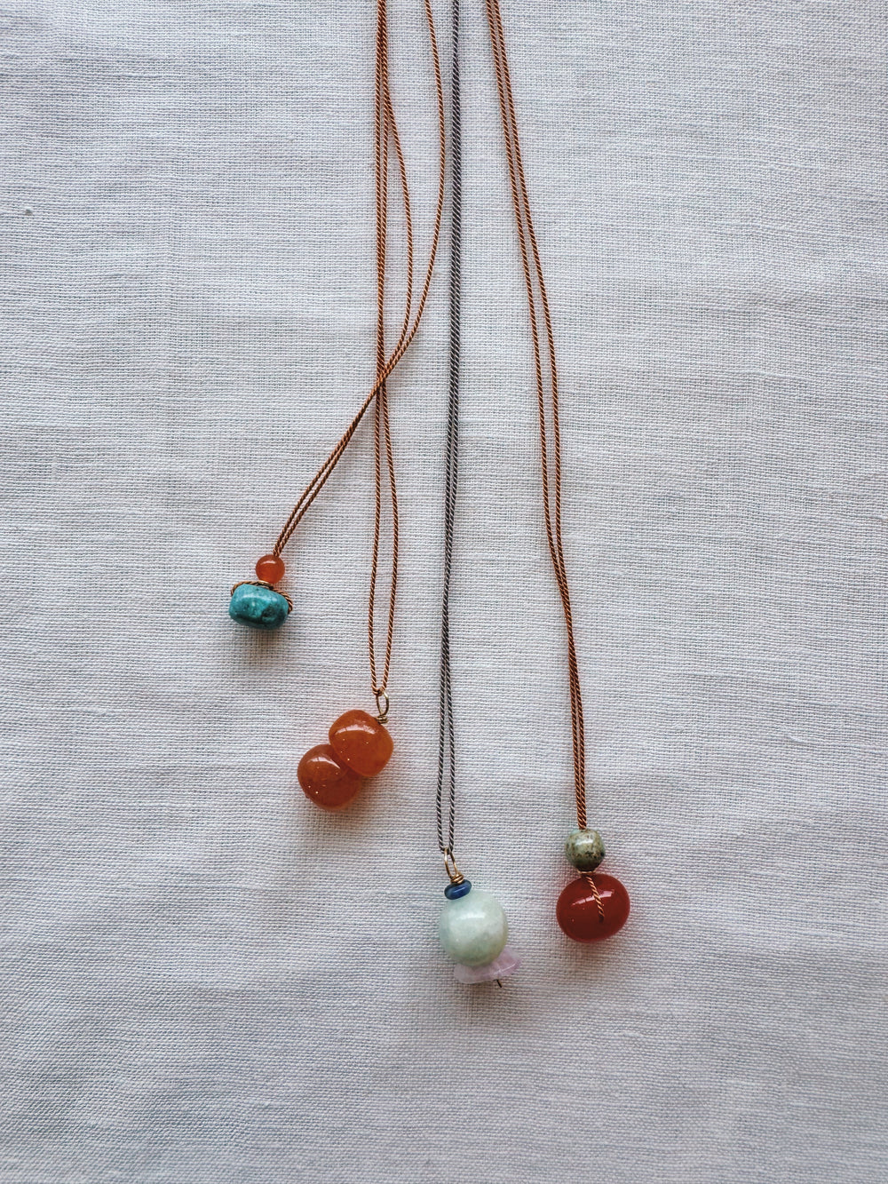 athena & co st. tropez necklace carnelian