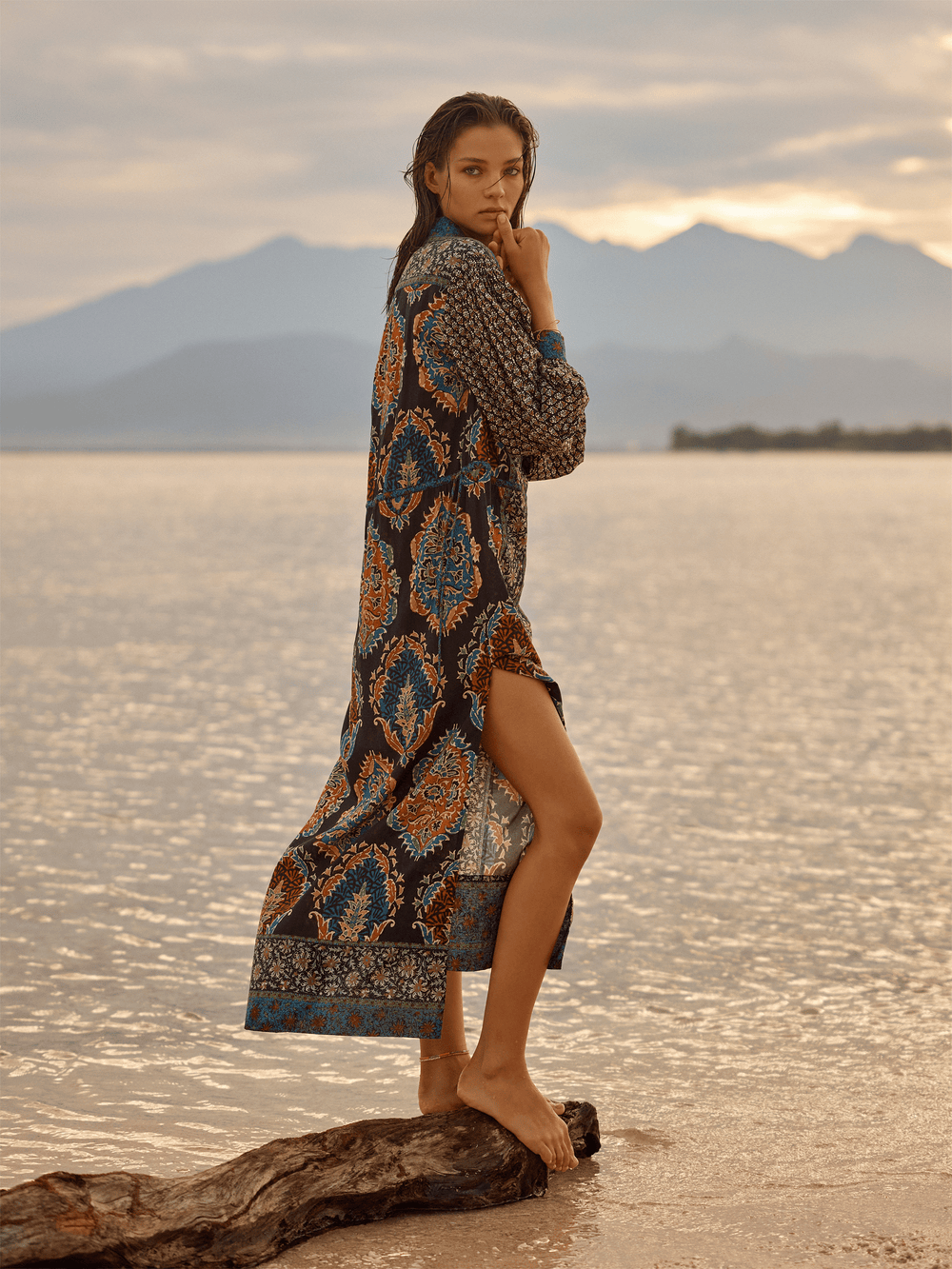 Maxi smock dress deals